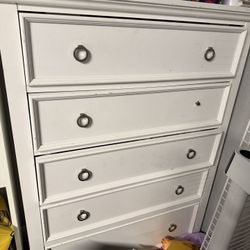 White 5 Dresser 