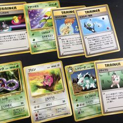 Vintage Japanese Pokémon Card Lot