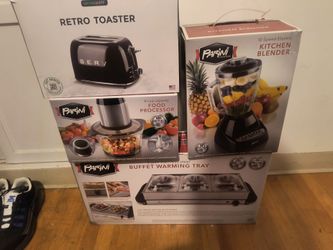 Buffett kitchen blender retro Toaster food processor all $100