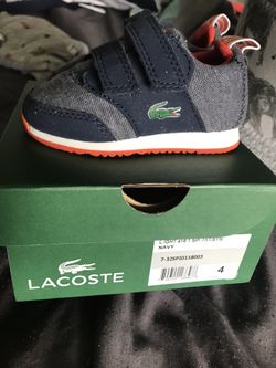 Baby boy Lacoste shoes