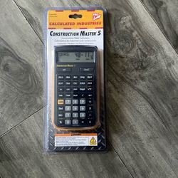 Construction Master 5 Calculated 