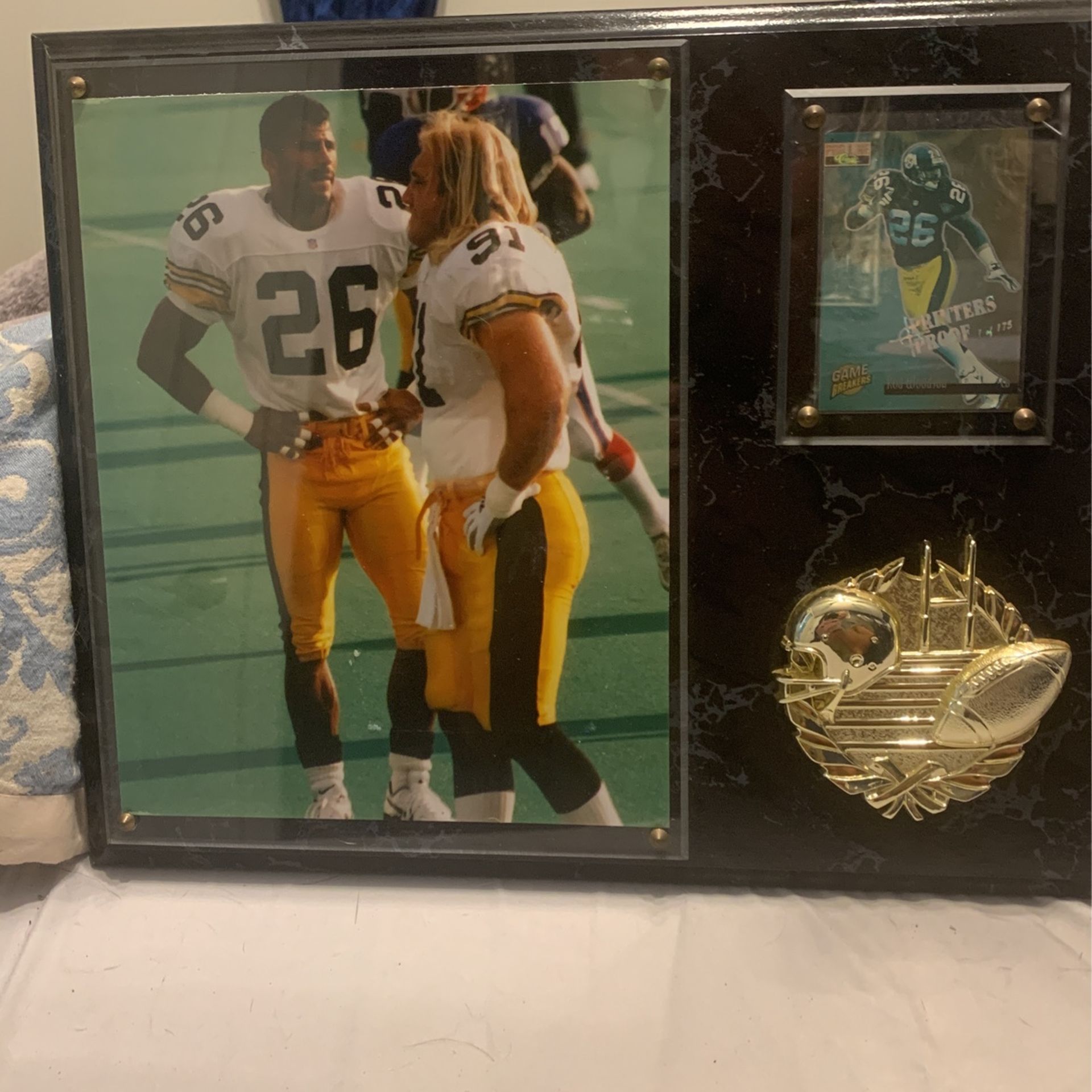 STEELERS PHOTO ROD WOODSON