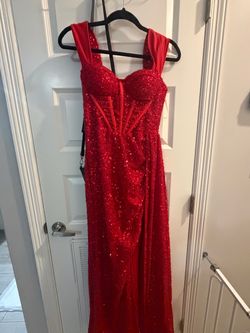 Red dress
