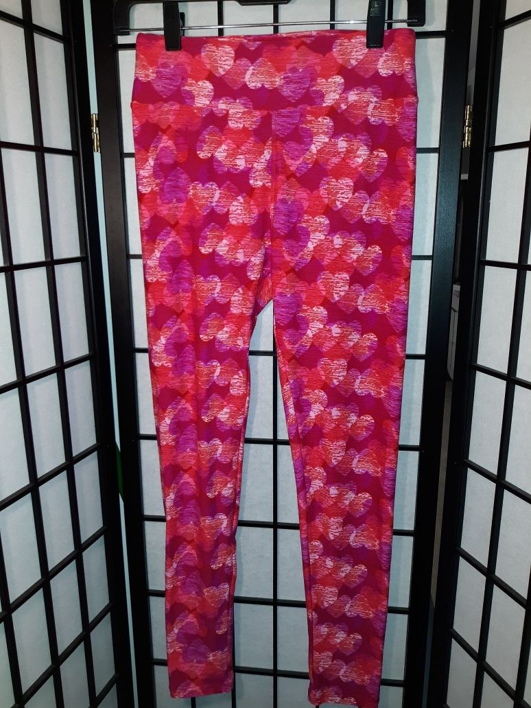 LuLaRoe Heart Leggings One Size Fits All