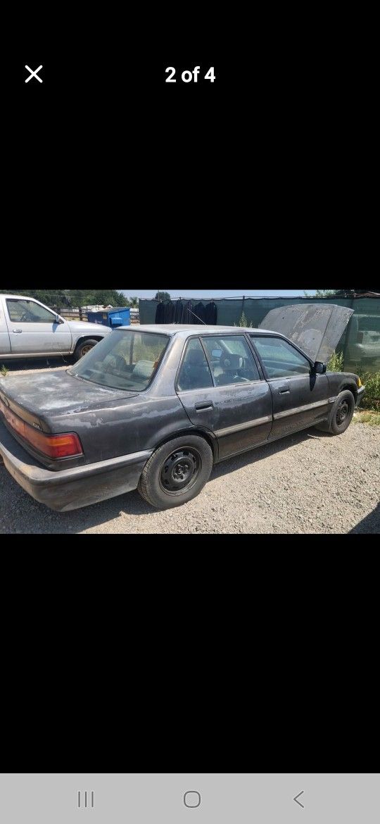 1991 HONDA DX SEDAN MANUAL TRANSMISSION 