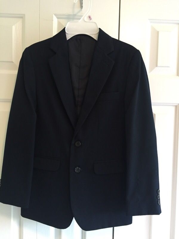 Van Heusen - Boys Jacket - Size 12 Reg - Navy