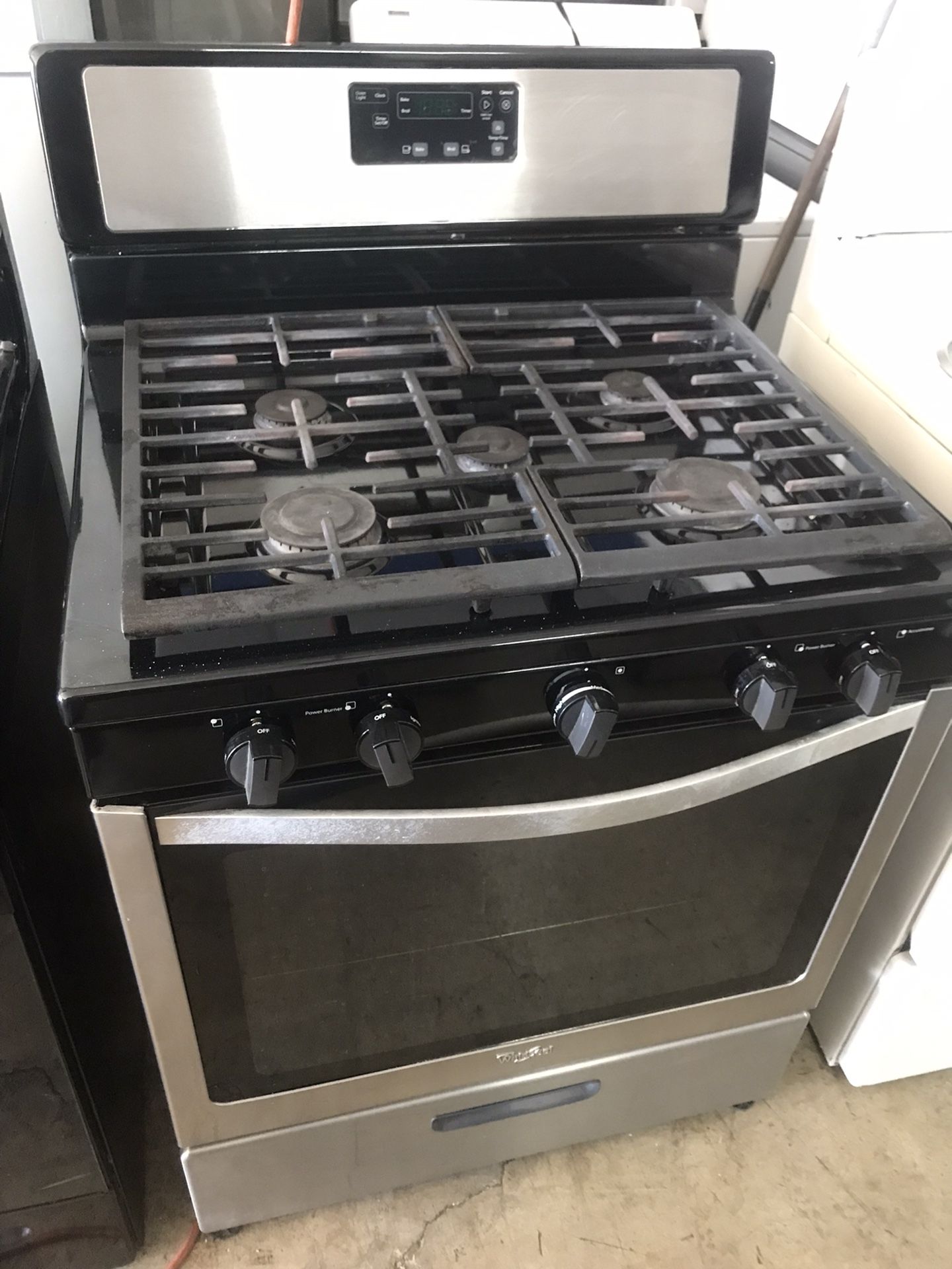 WHIRLPOOL GAS RANGE
