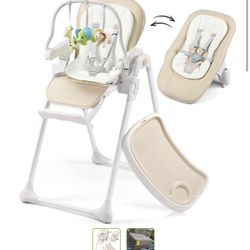 Convertible Baby High Chair