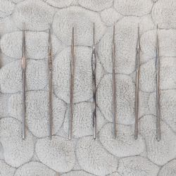 VTG BOYE METAL CROCHET HOOKS - LOT of 9