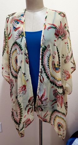 Umgee Summer Kimono size Woman's Small ROOMIE SIZE