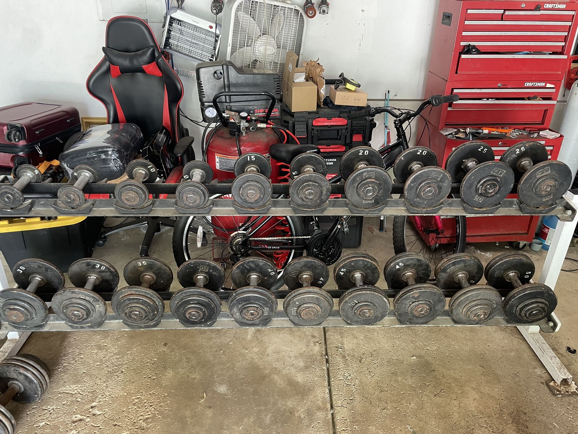 5-100 Dumbbell Weight Pairs