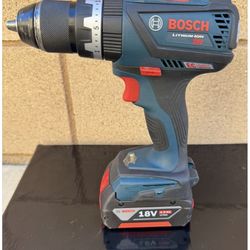 Bosch Hammer Drill/Driver With 4 Amp Battery (no charger)