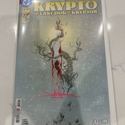 Krypto The Last Dog Of Krypton #3 (Of 5) Cover A Signed by Jae Lee with COA| DC Comics 