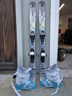 Kids Skis Atomic Bent with Boots