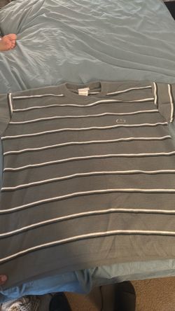 Lacoste striped long sleeve
