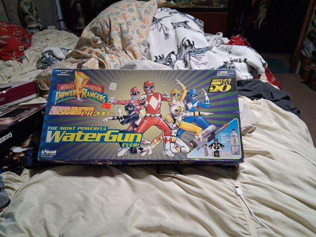 Mighty Morphin Power Rangers VINTAGE WATER GUN