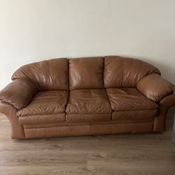 Leather Couch 