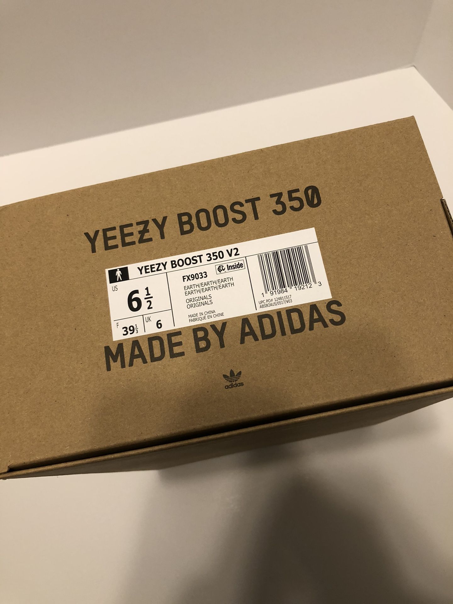 Adidas Yeezy Boost 350 V2 Earth Size 6.5