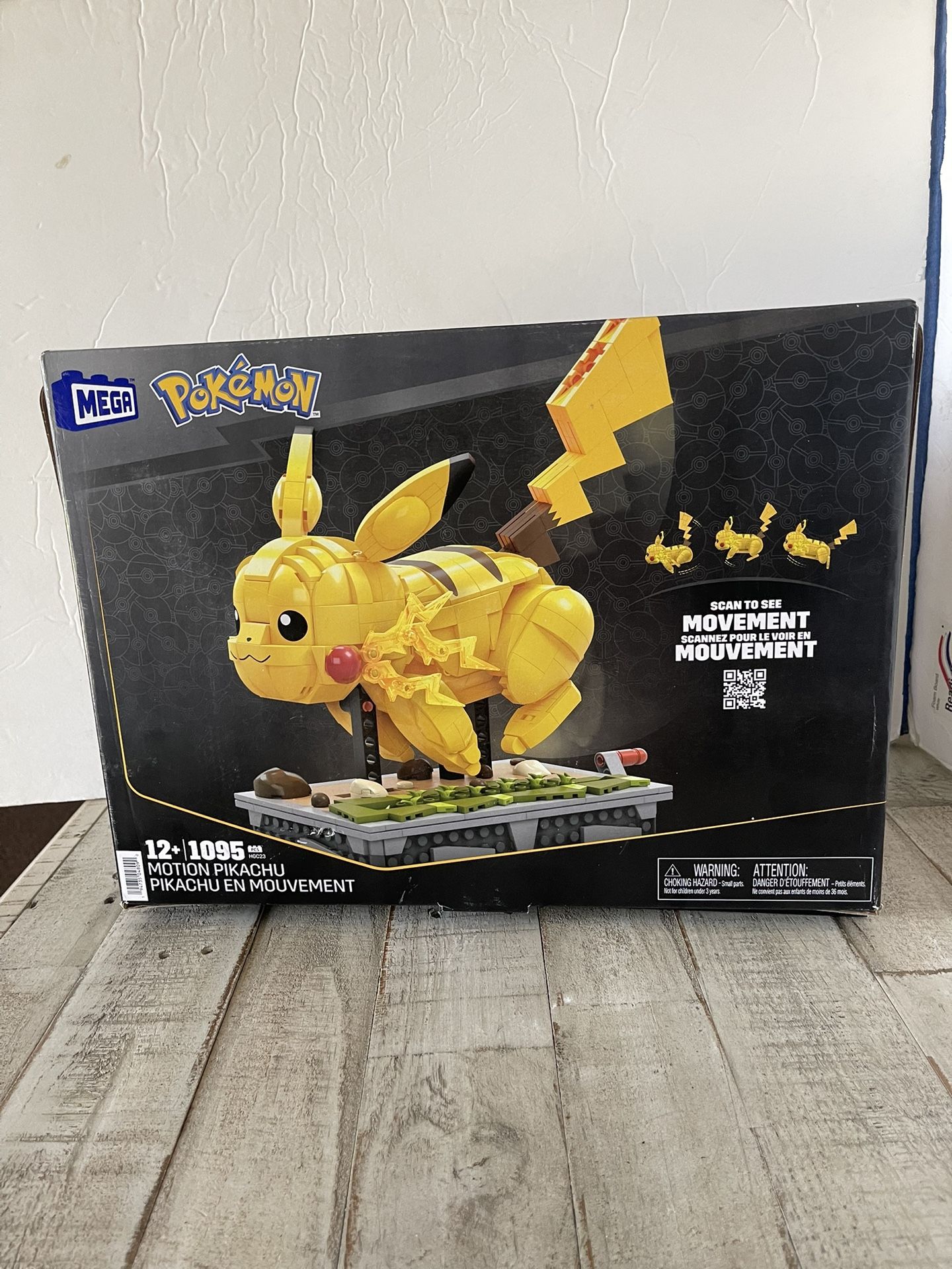 Mattel Mega Construx Pokémon Motion Pikachu Mechanized 1095 Pieces