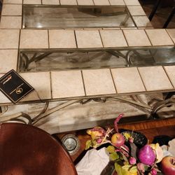 Set Of  3  Glass  Tables 