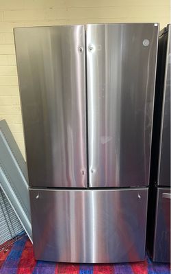 New Ge French door Counter depth Stainless Steel