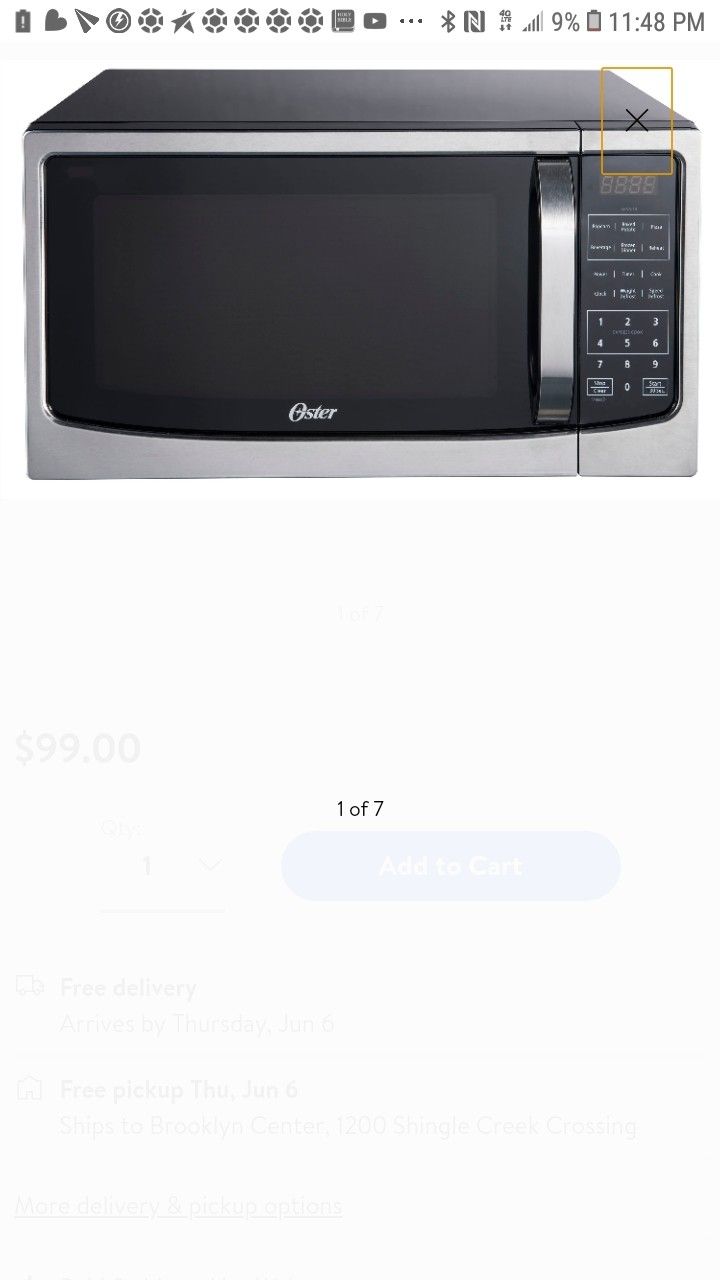 BRAND NEW MICROWAVE