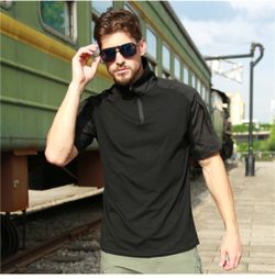 Outdoor Military Uniform Airsoft Hunting Tactical T-shirt
