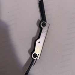 Vintage Folding Key Set  Allen Wrenches Craftsman