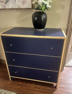 Purple dresser