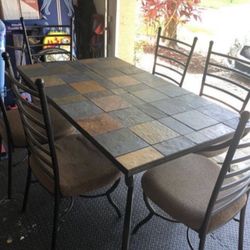 Table And chairs and Coffee table