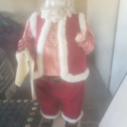 Vintage Santa Clause 5 Feet Tall Animatronics