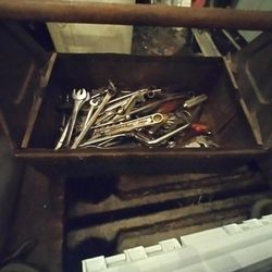 Assorted Tools, Wrenches,  Sockets, Pliers, Screwdrivers