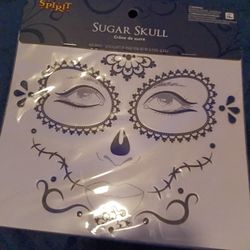 Sugar Skull Face Decals