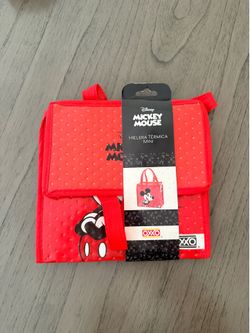 Oxxo Mickey Mouse insulated lunch bag