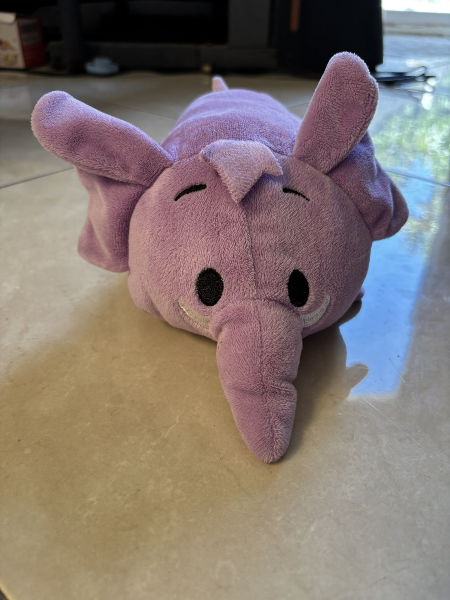 Small Purple Elephant Stuffed Animal