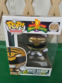 Power Rangers funko pop ​White Ranger #405 (Vaulted)