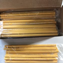 Yellow Fabric Marking Pencils 4 Boxes