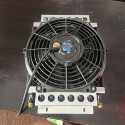 New Derale Transmission Cooler With 500 cfm Fan 