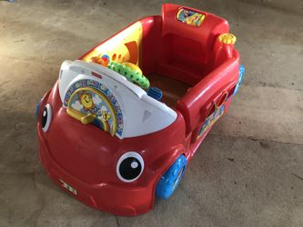 Kids “sit in” play car