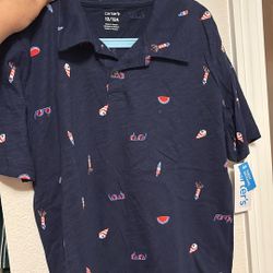 Carters Boy T-shirt Fourth Of July 