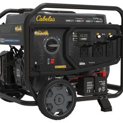 Outdoorsman Series 5,000W/4,000W RV-Ready Dual-Fuel Portable Generator with Electric Start and CO Shield