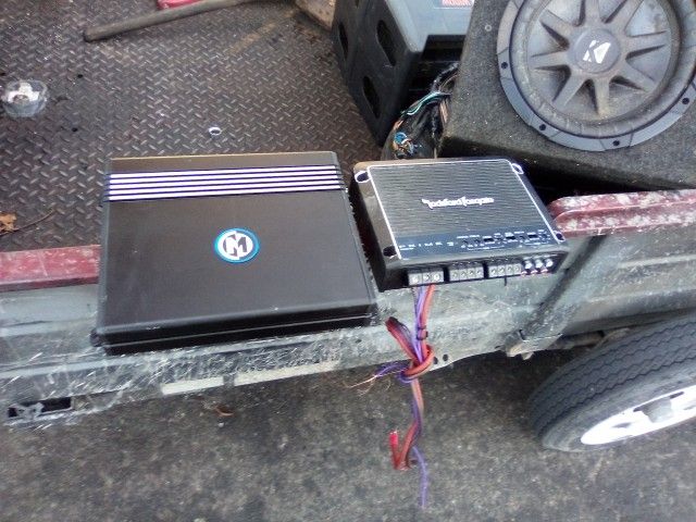 Memphis Amplifier / Rocford Fosgate Amplifier / Kicker Subwoofer