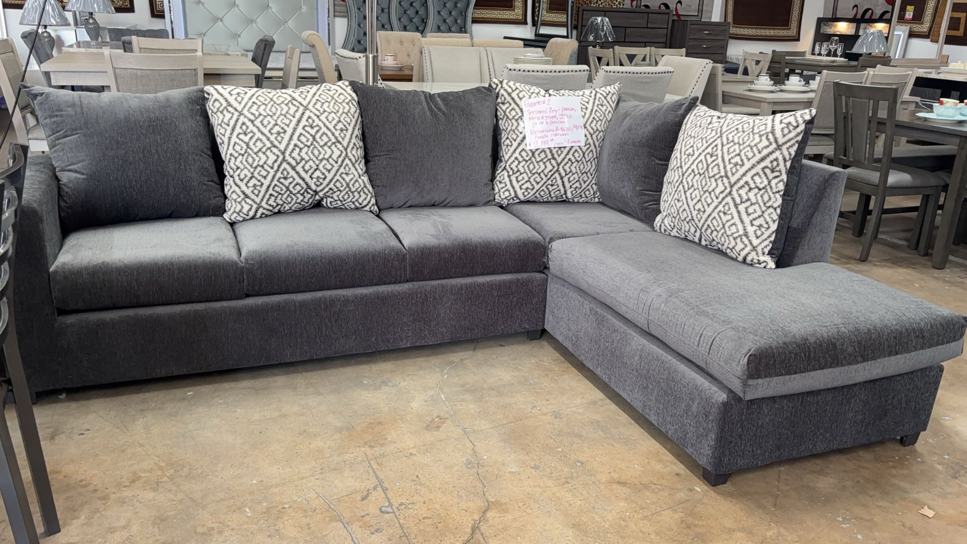 πππππremate sala comedor y ottoman $1199