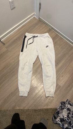 White Nike sweats