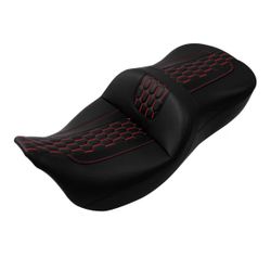 C.C. RIDER Motorcycle Seat Driver Passenger Seat Fit For Harley Touring Road King Electra Glide 2009-2023