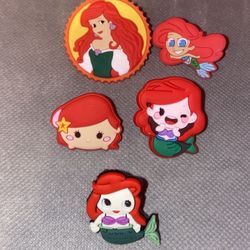 Little Mermaid Straw Toppers