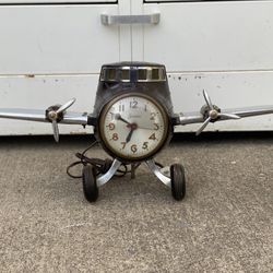  VINTAGE SESSIONS AIR PLANE CLOCK 