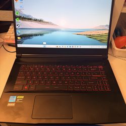 MSI Thin GF63 Intel Core i5-12450H, 16GB RAM, 512GB SSD, NVIDIA GeForce RTX 4050 6GB Graphics Windows 11 Home . Comes with Charger.