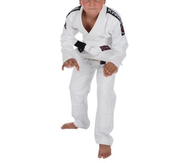 Koral Fight Co High Tech kid's white BJJ gi
