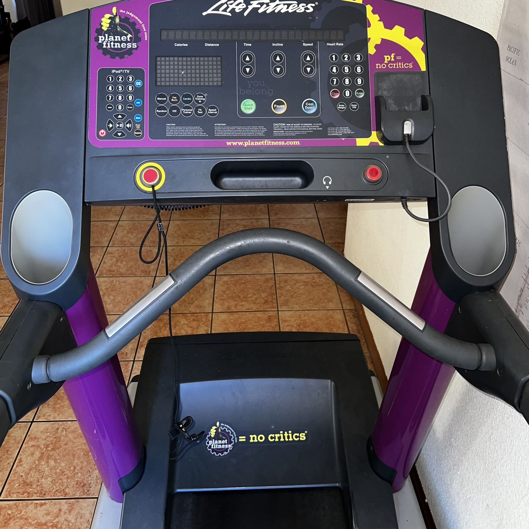 Life Fitness Club Series Planet Fitness Treadmill for Sale in Fontana CA OfferUp